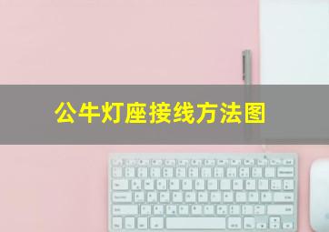 公牛灯座接线方法图