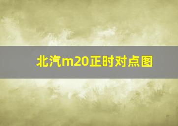 北汽m20正时对点图