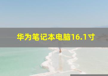 华为笔记本电脑16.1寸