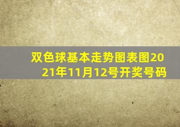 双色球基本走势图表图2021年11月12号开奖号码