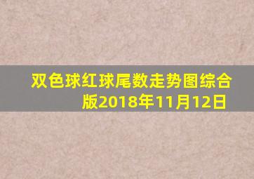 双色球红球尾数走势图综合版2018年11月12日