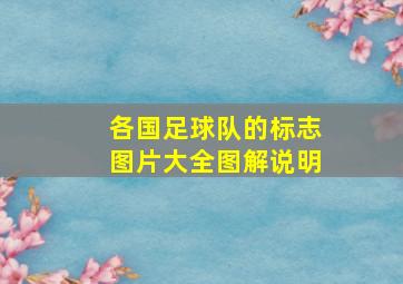 各国足球队的标志图片大全图解说明