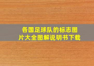 各国足球队的标志图片大全图解说明书下载