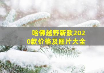 哈佛越野新款2020款价格及图片大全