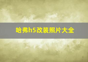 哈弗h5改装照片大全