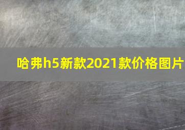 哈弗h5新款2021款价格图片