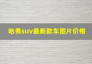 哈弗suv最新款车图片价格