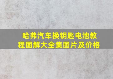 哈弗汽车换钥匙电池教程图解大全集图片及价格