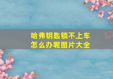 哈弗钥匙锁不上车怎么办呢图片大全