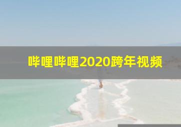 哔哩哔哩2020跨年视频