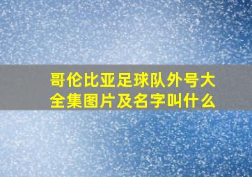 哥伦比亚足球队外号大全集图片及名字叫什么