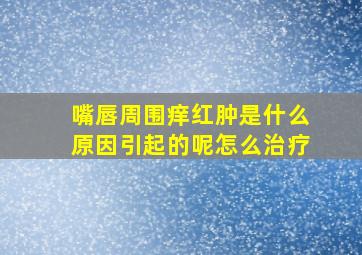 嘴唇周围痒红肿是什么原因引起的呢怎么治疗