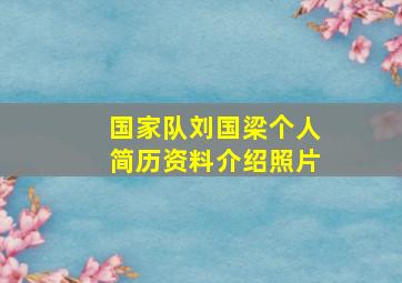 国家队刘国梁个人简历资料介绍照片