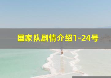 国家队剧情介绍1-24号