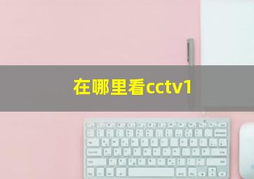 在哪里看cctv1