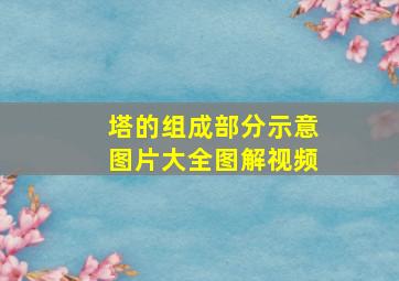 塔的组成部分示意图片大全图解视频