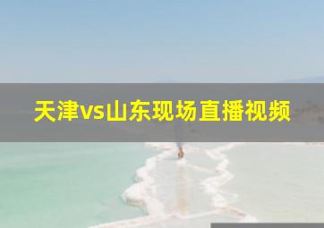 天津vs山东现场直播视频