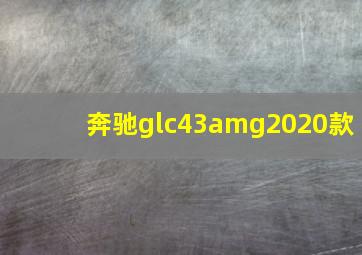 奔驰glc43amg2020款