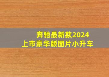 奔驰最新款2024上市豪华版图片小升车