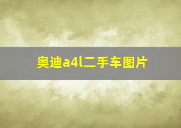 奥迪a4l二手车图片