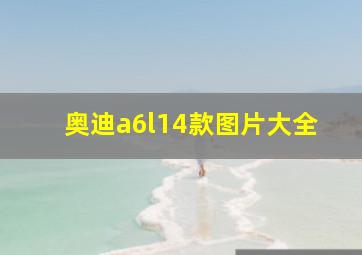 奥迪a6l14款图片大全