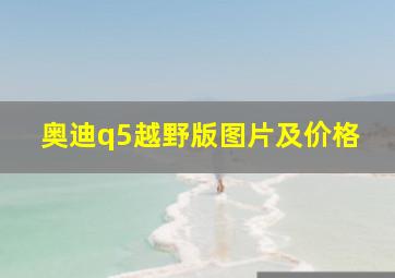 奥迪q5越野版图片及价格