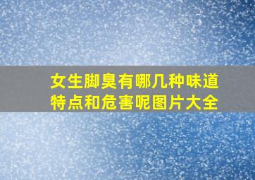 女生脚臭有哪几种味道特点和危害呢图片大全