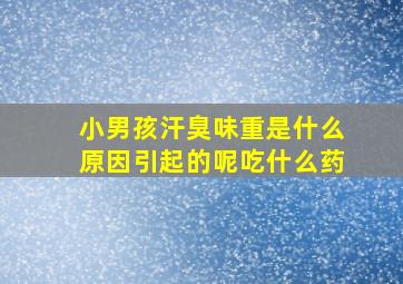 小男孩汗臭味重是什么原因引起的呢吃什么药