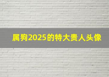 属狗2025的特大贵人头像