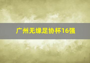 广州无缘足协杯16强