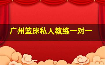 广州篮球私人教练一对一