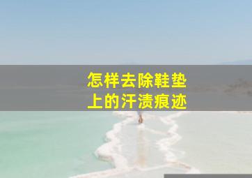 怎样去除鞋垫上的汗渍痕迹