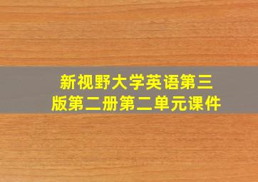 新视野大学英语第三版第二册第二单元课件