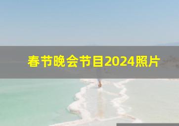 春节晚会节目2024照片