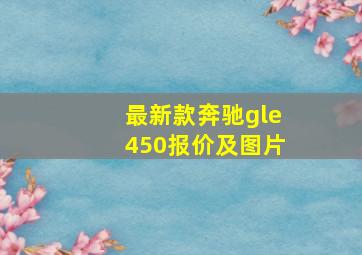 最新款奔驰gle450报价及图片