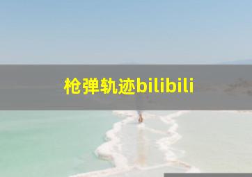 枪弹轨迹bilibili