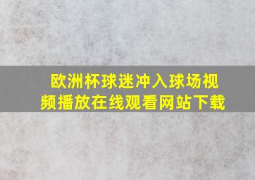 欧洲杯球迷冲入球场视频播放在线观看网站下载