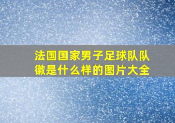 法国国家男子足球队队徽是什么样的图片大全