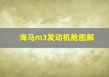 海马m3发动机舱图解