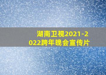 湖南卫视2021-2022跨年晚会宣传片