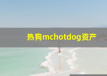 热狗mchotdog资产