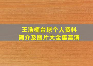 王浩楠台球个人资料简介及图片大全集高清