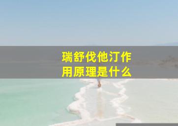 瑞舒伐他汀作用原理是什么