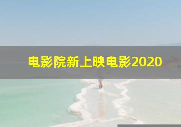 电影院新上映电影2020