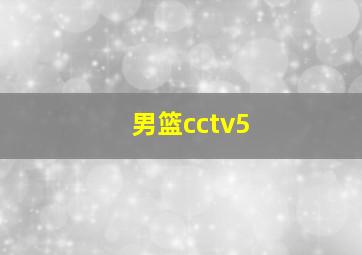 男篮cctv5