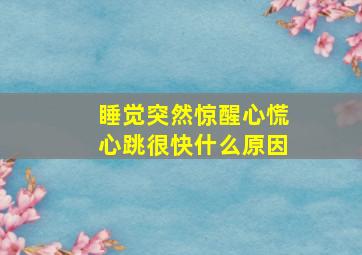 睡觉突然惊醒心慌心跳很快什么原因