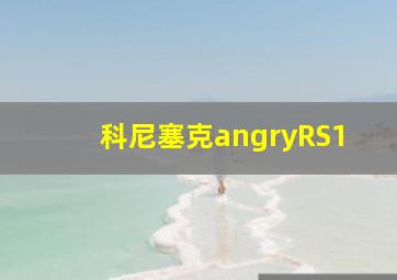 科尼塞克angryRS1