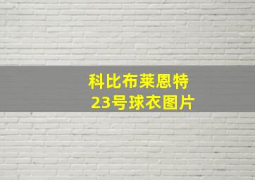 科比布莱恩特23号球衣图片