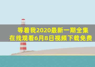 等着我2020最新一期全集在线观看6月8日视频下载免费