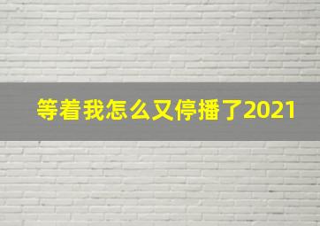 等着我怎么又停播了2021